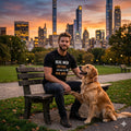 Dog Lover Tee — "Real Men Love Dogs" Graphic Shirt